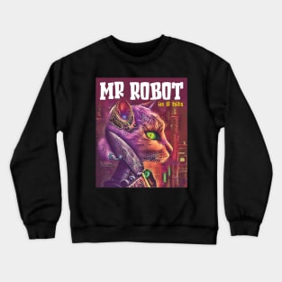 MR ROBOT in 8 bits Crewneck Sweatshirt